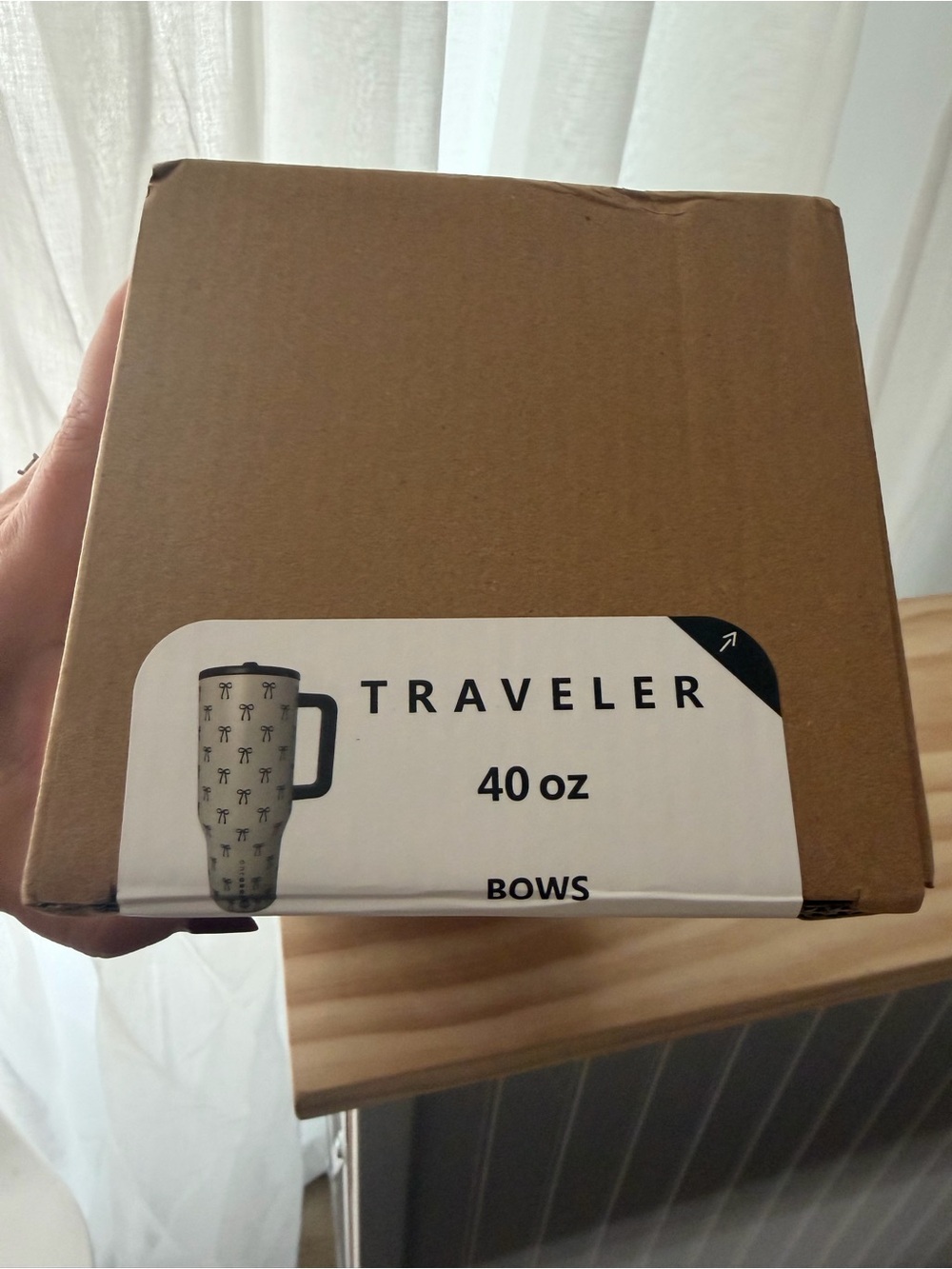 NIB HydroJug Tied With Joy Bows 40oz Traveler Tumbler ๐ Stella - Picture 2 of 7